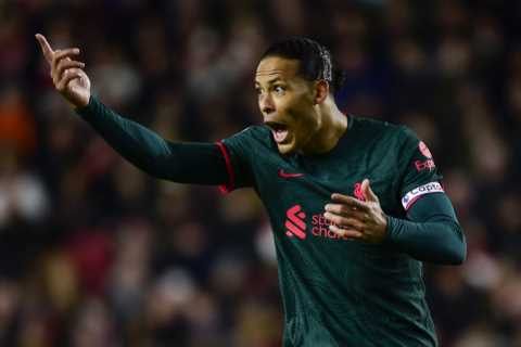 Virgil van Dijk out for more than month with hamstring injury and facing fight to be fit for..