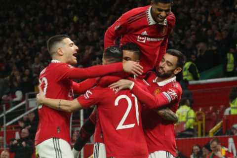 Man Utd ratings vs Everton: Marcus Rashford on fire again but Antony struggles after David De Gea..
