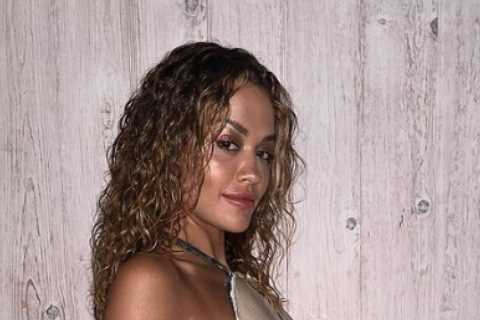 Masked Singer’s Rita Ora flashes her toned abs and side boob in barely-there top