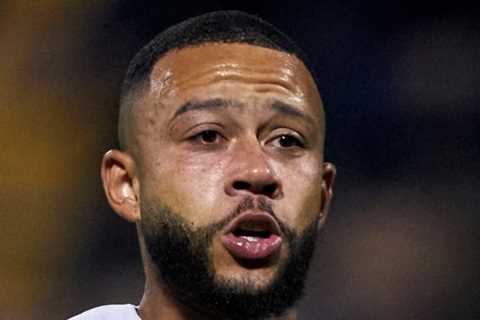 Arsenal and Man Utd interested in shock Memphis Depay transfer with cut-price move targeted for..