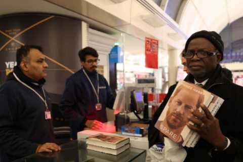 I waited until midnight to buy three copies of Prince Harry’s book – I felt privileged to be first..