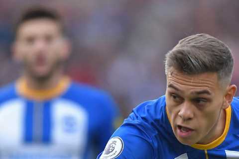 Tottenham face transfer battle with bitter rivals Arsenal in bid to sign Brighton star Leandro..