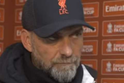 Watch awkward moment Liverpool boss Klopp asks ex-Man City star Nedum Onuoha if he’s ever played..