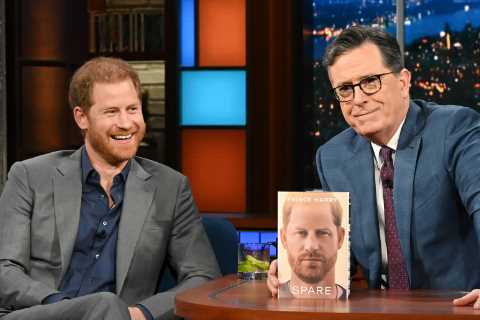 Prince Harry dubbed ‘a bad boy’ over NSFW chat with Stephen Colbert as fans ‘did not expect’ wild..