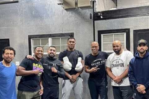 Anthony Joshua set to name Errol Spence Jr and Charlo twins’ trainer Derrick James as new boxing..