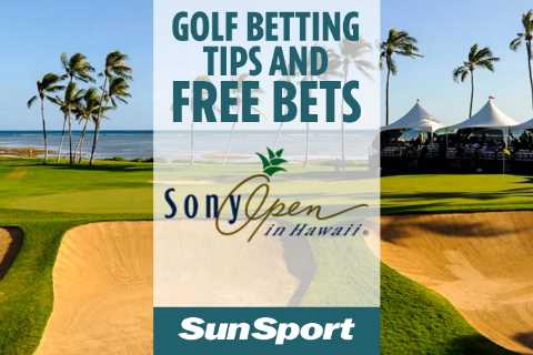 Golf betting tips and free bets: Three picks for the Sony Open including 150/1 shot and one for the ..