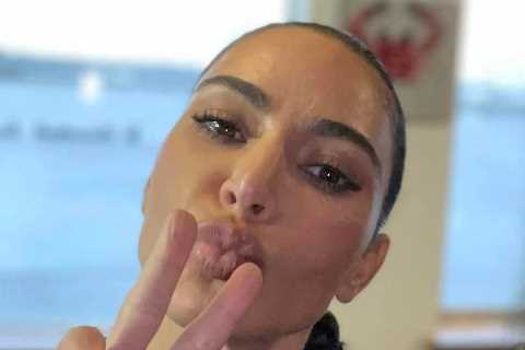 Kim Kardashian’s real skin sneakily caught on camera as fan takes new unedited photos during star’s ..