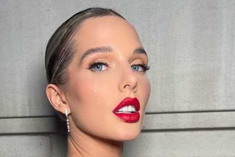 Helen Flanagan glams up for stunning close-up snap as she recovers from secret boob job