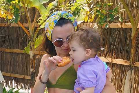 EastEnders’ Louisa Lytton looks incredible in a bikini alongside hunky husband and their baby in..