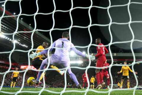 The unseen footage that PROVES Liverpool got lucky and Wolves’ offside goal should have counted in..