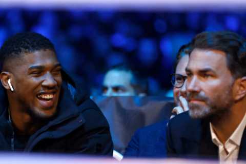 ‘It’s all over really’ – Eddie Hearn admits Anthony Joshua’s career would be FINISHED if he loses..