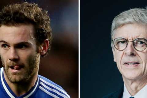 Arsenal missed Juan Mata transfer in 2011 because of ‘Wenger’s dithering’ over fee, before he..