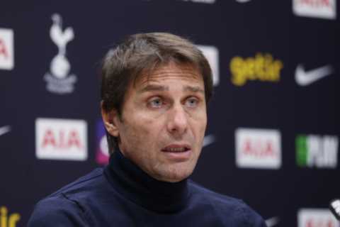 Antonio Conte could QUIT Tottenham if his side are hammered by Arsenal.. North London derby is..