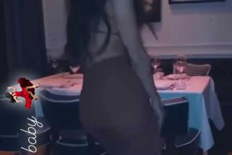 Hollyoaks’ Jennifer Metcalfe twerks in sexy backless dress in racy clip
