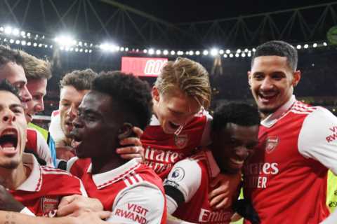 Arsenal well placed for first league win at Tottenham in almost a decade but must prevent late show ..