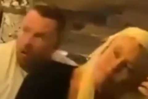 Watch Jamie O’Hara stick up middle finger at fan who mocks his former club Tottenham’s 2-0 defeat..