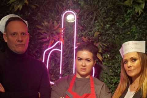 Kym Marsh reunites with Coronation Street co-star to perform Hear’Say song at ‘UK’s rudest..