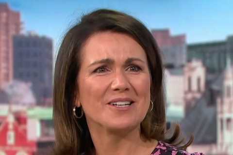 Susanna Reid forced to apologise as Good Morning Britain guest swears live on air