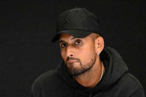 Nick Kyrgios posts gruesome drained knee photo as cyst in meniscus forces ‘heartbroken’ star out of ..