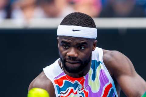 Fans divided on Nadal conqueror Tiafoe’s sleeveless Australian Open kit… with ‘outgoing’ outfit..