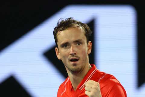 Australian Open commentator forced to apologise after Daniil Medvedev’s X-rated outburst is caught..