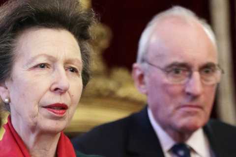 Princess Anne’s Bull Terrier savages another dog as witnesses say there was ‘a lot of blood and..