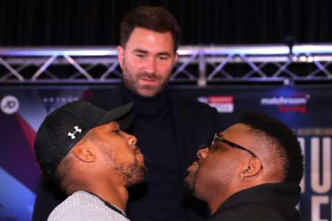 Anthony Joshua called out by Jarrell Miller as shamed heavyweight offers to take ‘short money’ to..