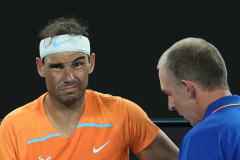 Defending champion Rafa Nadal crashes out of Australian Open second round following injury