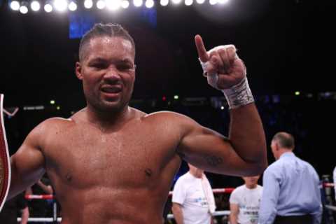 Joe Joyce’s MUM sends warning to Tyson Fury and says unbeaten son is ‘coming to knock you off the..