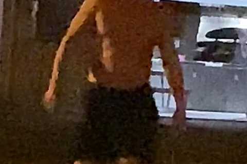 Watch cricket legend Michael Clarke square up to TV host in wild row as he is slapped by girlfriend ..