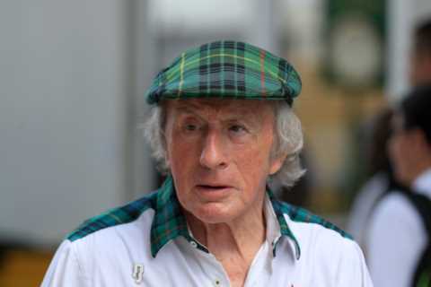 F1 hero Jackie Stewart gives heartbreaking health update on dementia-stricken wife as he reveals..
