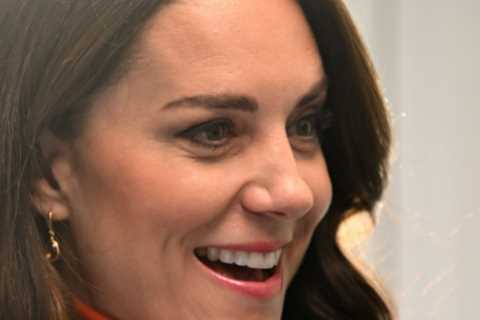 Princess Kate beams on visit to nursery as she carries on with Royal duties after Prince Harry blast