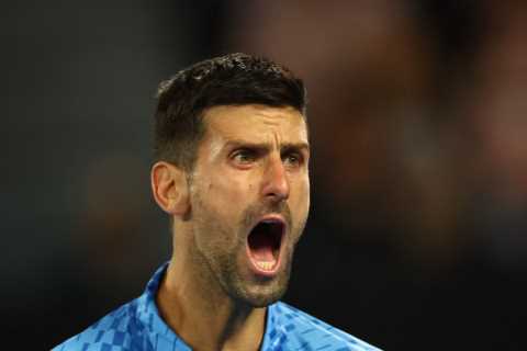Novak Djokovic left raging on court and demands ‘drunk’ fan at Australian Open be kicked out during ..