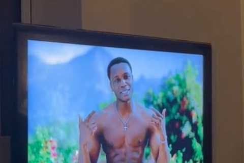 Watch as Love Island star’s ex screams in horror as new bombshell arrives in the villa