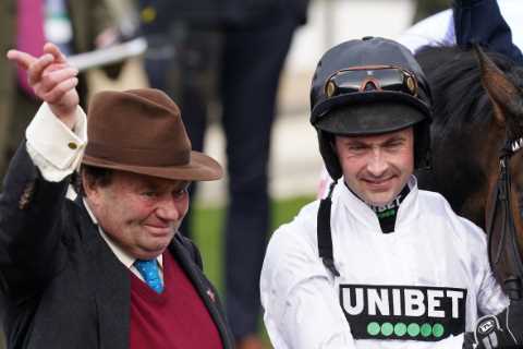 Constitution Hill injury rumours shot down by furious Nicky Henderson who says ‘there are people..