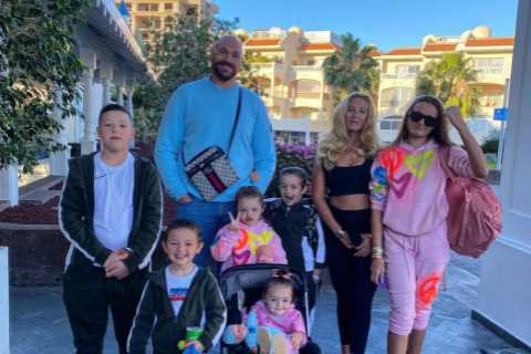 Tyson Fury and Paris enjoy family holiday with whole family as Brit star prepares for ring return..