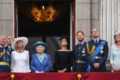 Prince Harry and Meghan Markle ‘WON’T join King Charles and Queen Camilla at Buckingham Palace for..