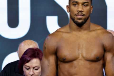 Anthony Joshua agrees to fight American Jermaine Franklin at O2 on April 1 in huge make-or-break..