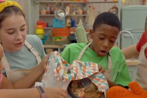 Junior Bake Off fans all say the same thing as cake collapses – leaving kids devastated
