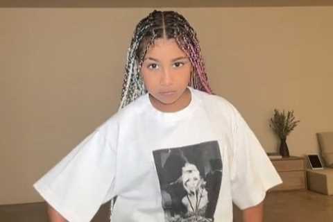 Kim Kardashian’s daughter North, 9, shows off chaotic dance moves with mom in new TikTok after..