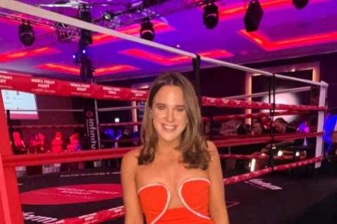 ‘It was awful’ – DAZN reporter reveals she suffered wardrobe malfunction while working at boxing..