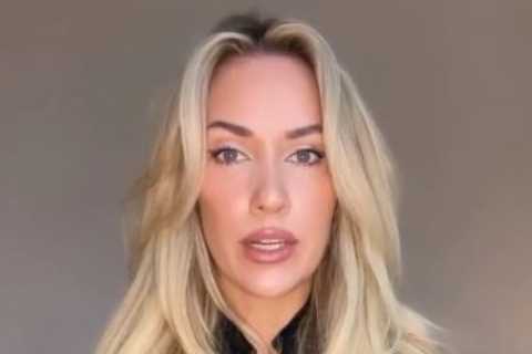 Paige Spiranac reveals warning signs that NFL star Joe Burrow has stolen your girl as she poses in..