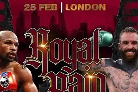 Floyd Mayweather vs Aaron Chalmers: Date, UK start time, live stream, TV channel for London..