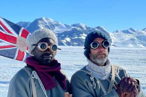 Ben Fogle and Dwayne Fields head to the South Pole for their latest adventure