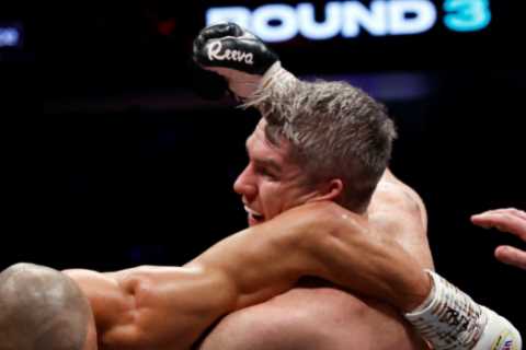 Chris Eubank Jr ‘considering appeal to boxing board’ after appearing to be caught by Liam Smith’s..