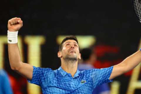 Djokovic reaches Australian Open final as dad watches from hotel amid Russia flag storm as Nadal..