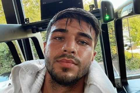 Tommy Fury drops biggest hint yet Molly-Mae has given birth at press conference