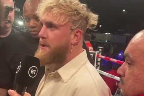 ‘We settle it in Saudi’ – Watch Derek Chisora’s amazing ringside video of Jake Paul’s heated..