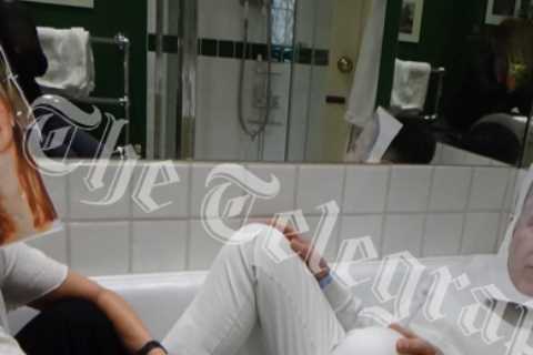The bizarre bathtub photograph that Ghislaine Maxwell thinks will prove Prince Andrew is innocent