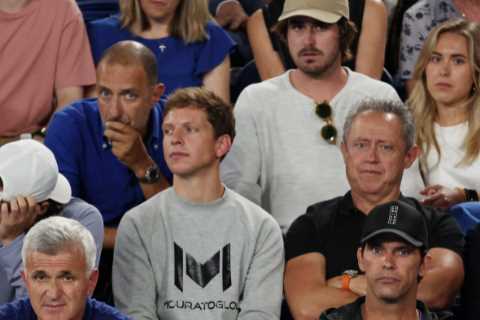 Stefanos Tsitsipas’ dad slammed for ‘disrespectful’ act after Novak Djokovic’s historic Australian..